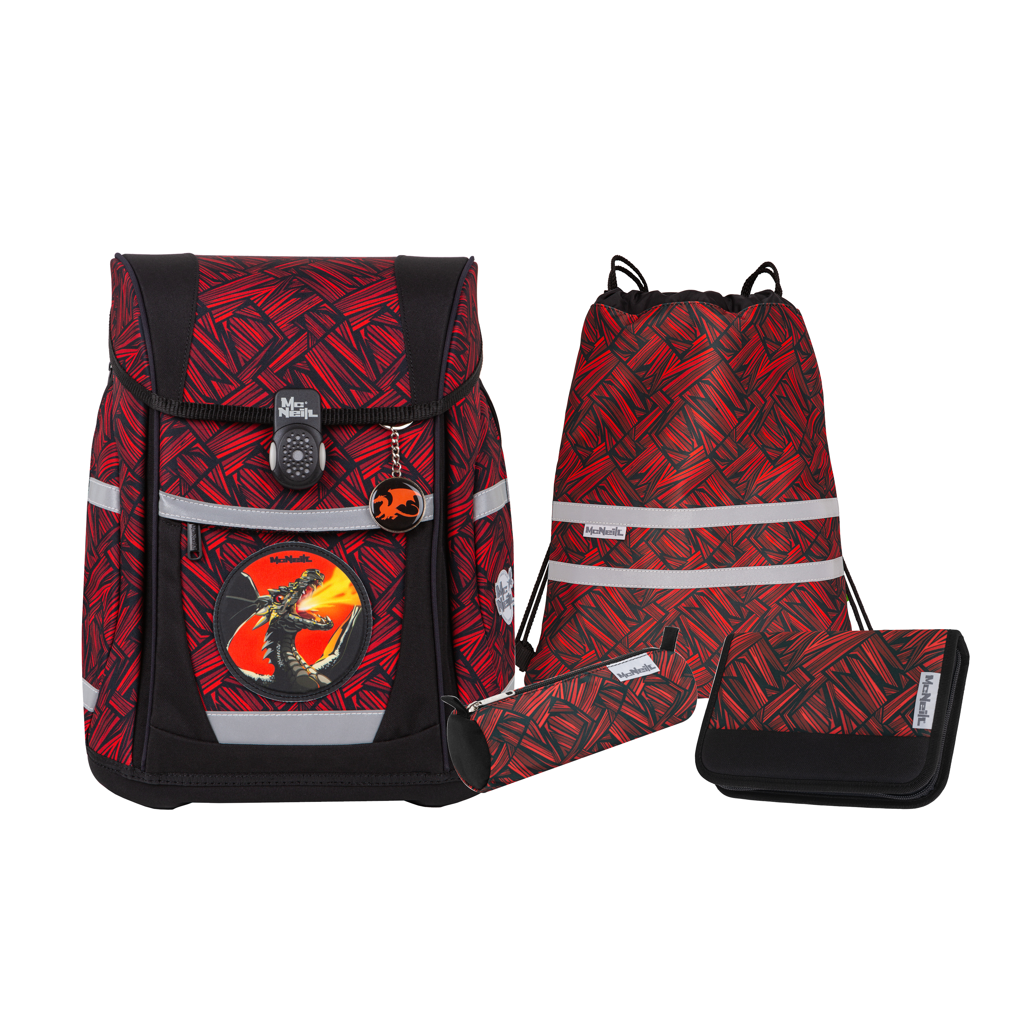 McNeill Tenero Schulranzen-Set Zack