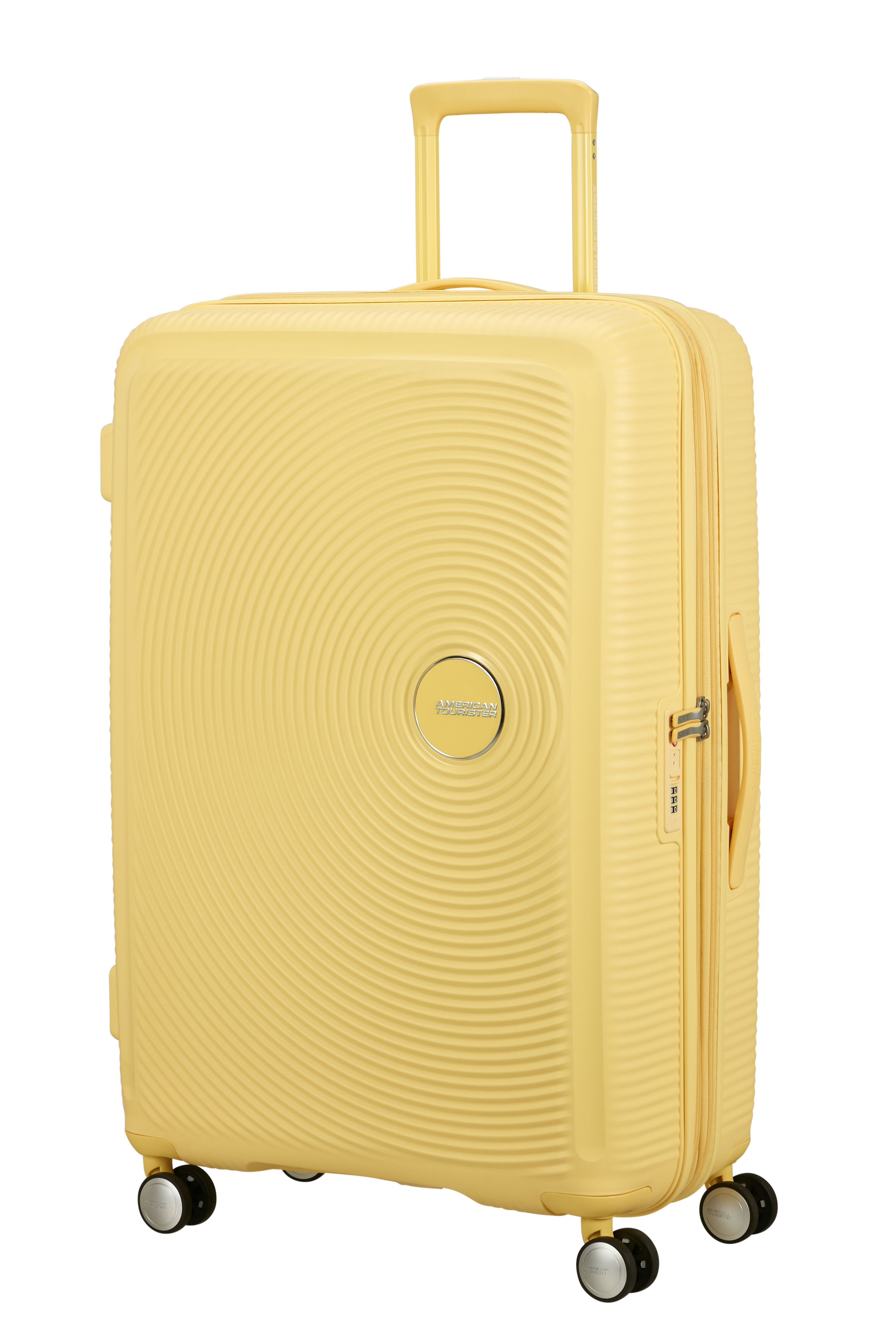 American Tourister SOUNDBOX 4w Trolley L, Pastel Yellow