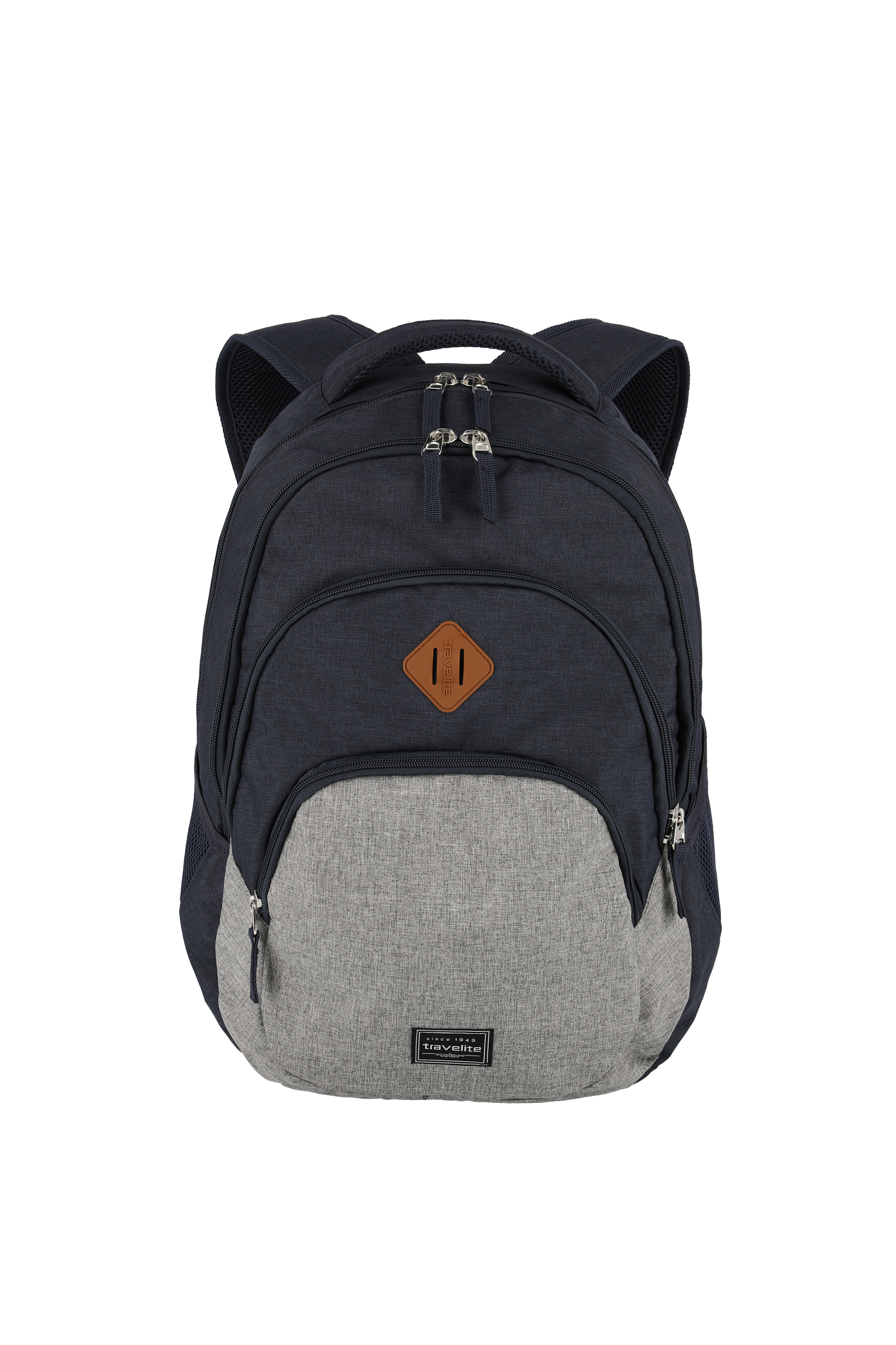 Travelite BASICS Rucksack Melange, Marine/Grau Travelite BASICS Rucksack Melange, Marine/Grau