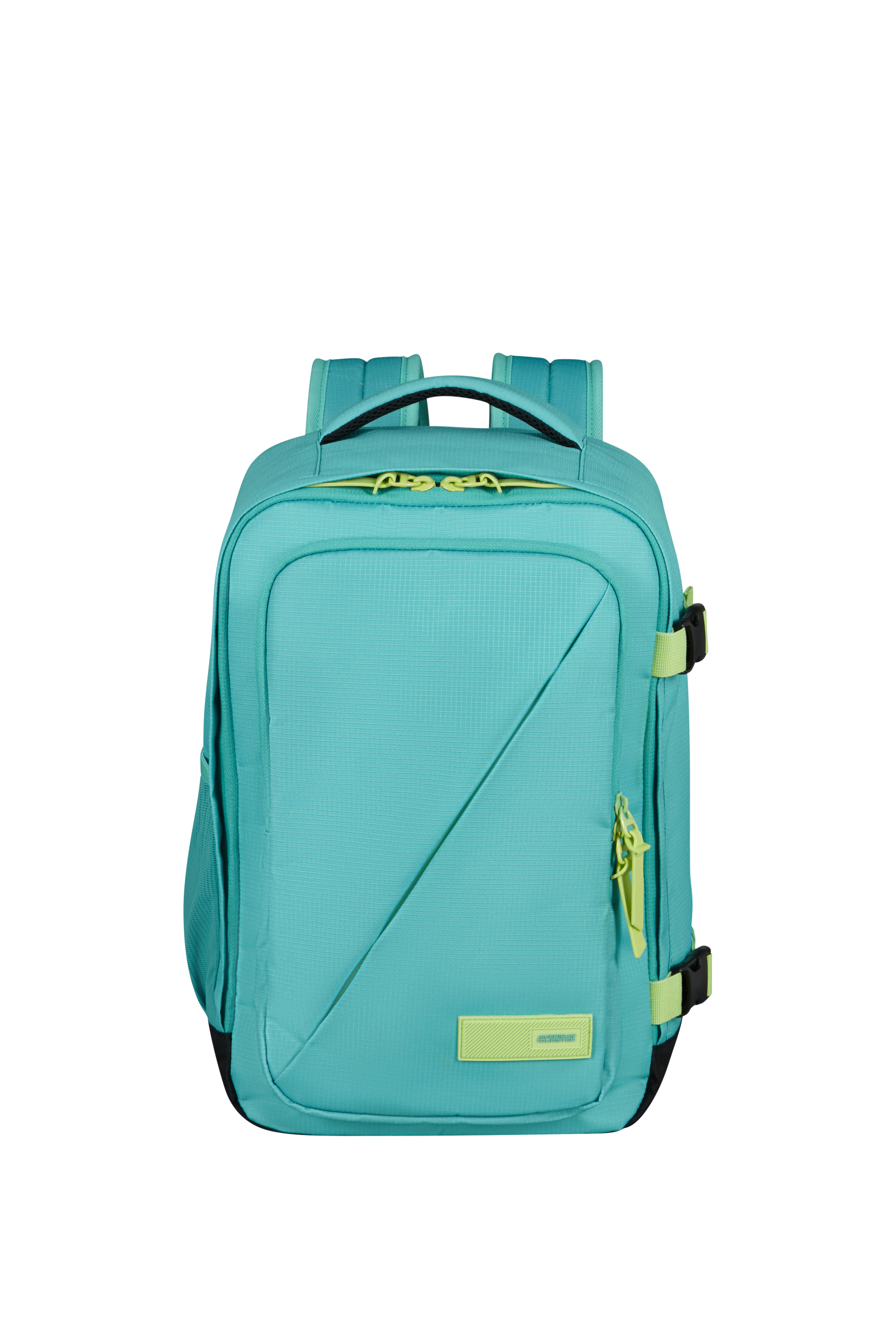 American Tourister TAKE2CABIN Rucksack S, Dusty Turquoise/Lime