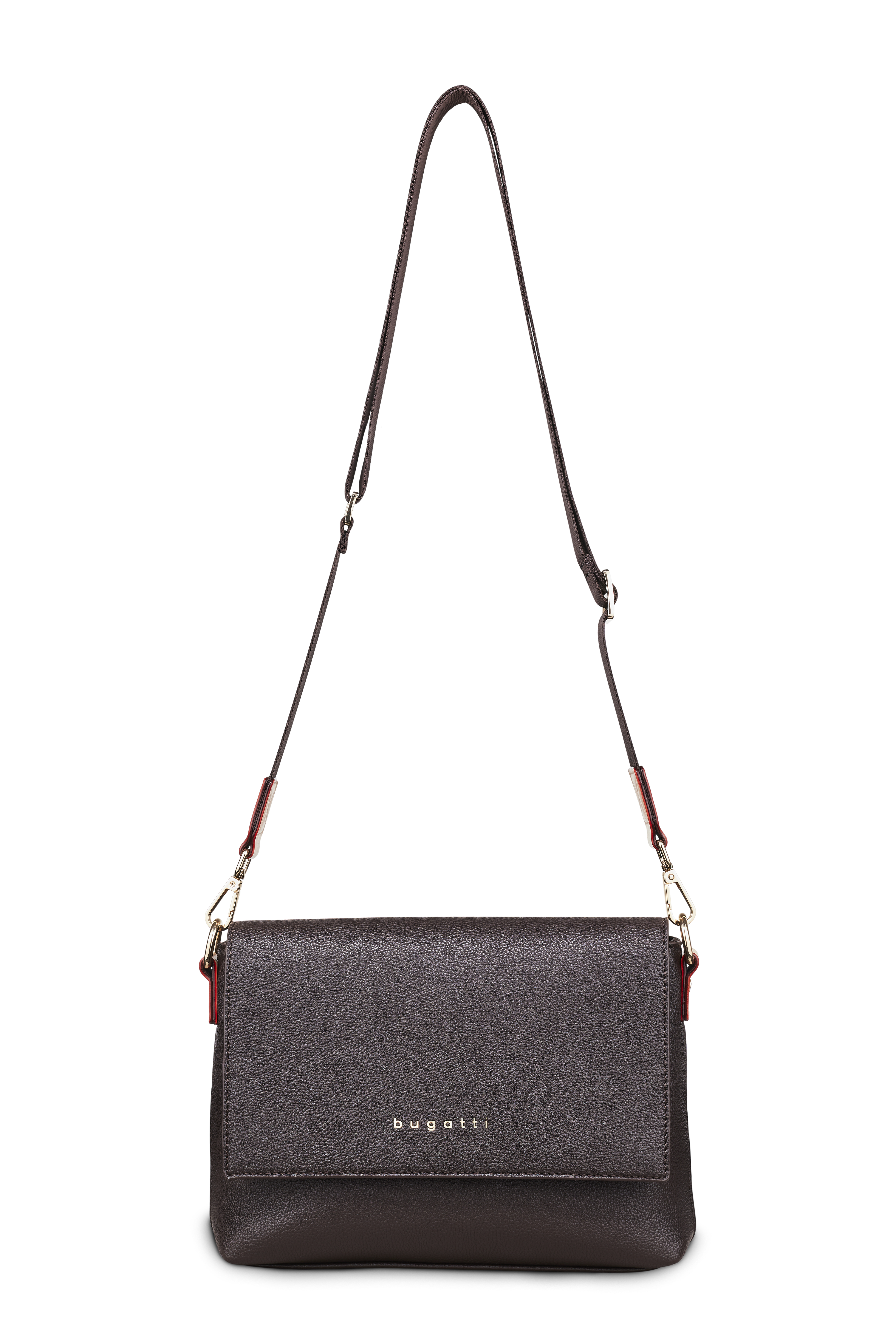 Bugatti Schultertasche Ella Umhängetasche Dunkelbraun