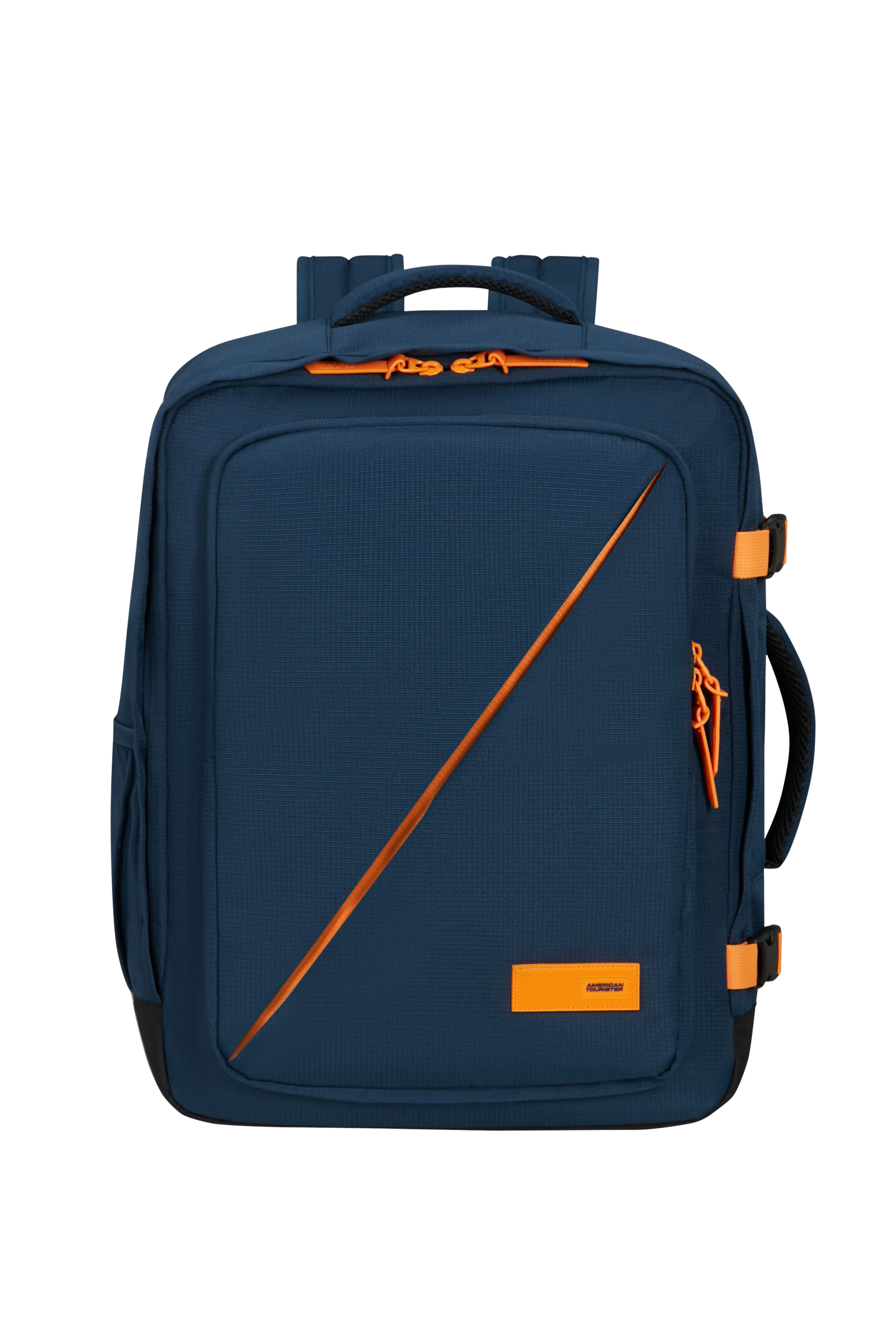 American Tourister TAKE2CABIN Rucksack M, Dark Navy/Radient Orange