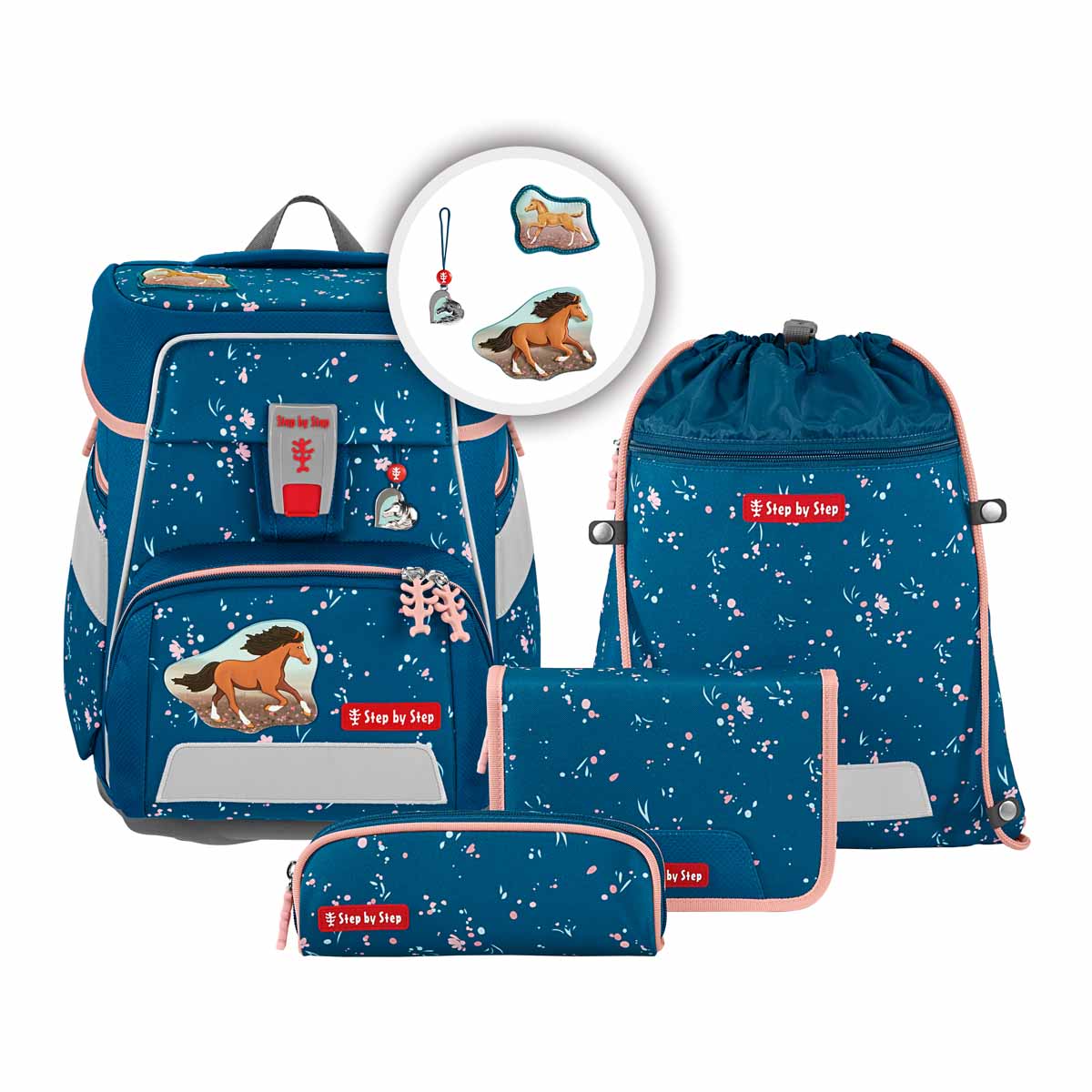 Step by Step Space Schulranzen-Set Wild Horse Ronja