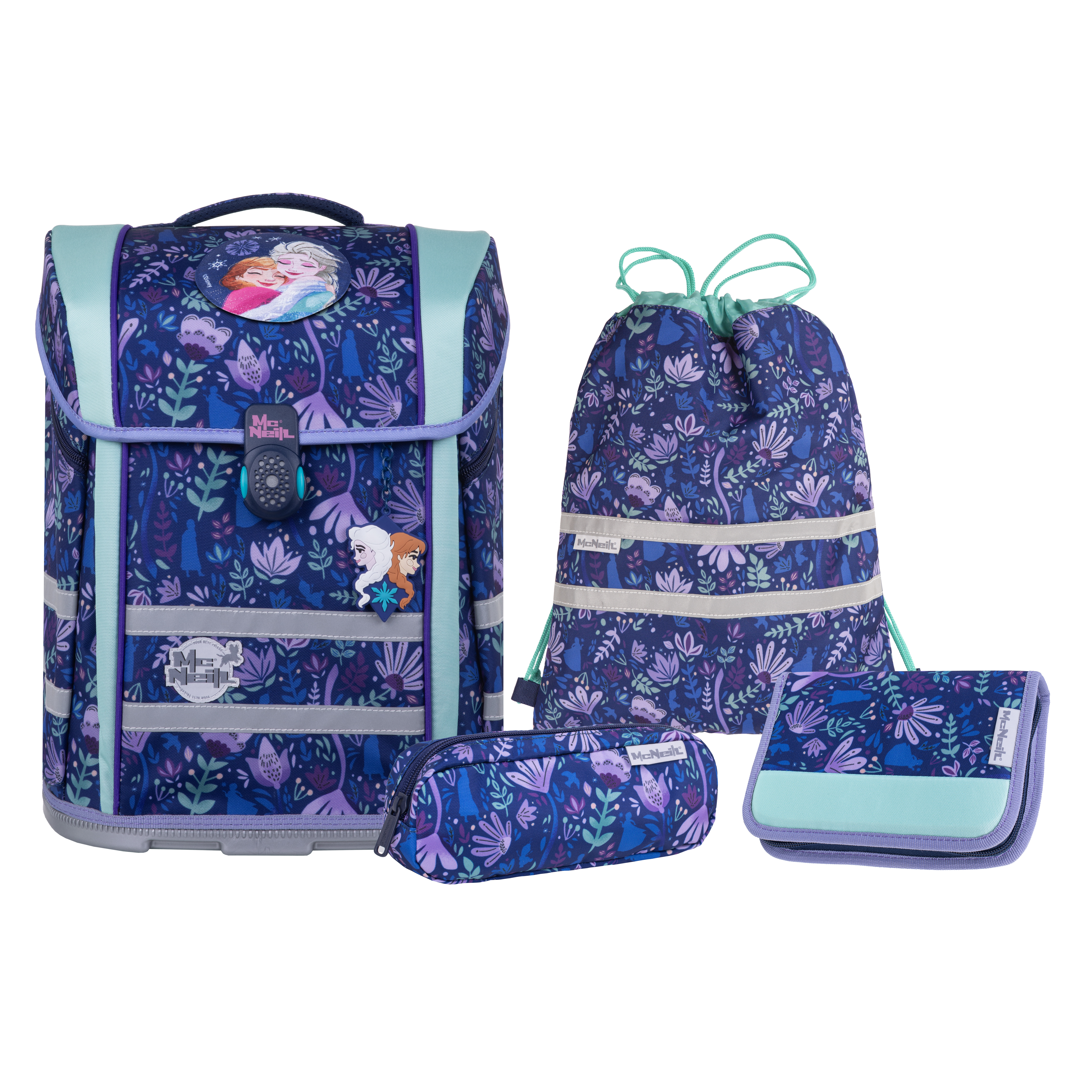 McNeill Perfecto Schulranzen-Set Frozen II