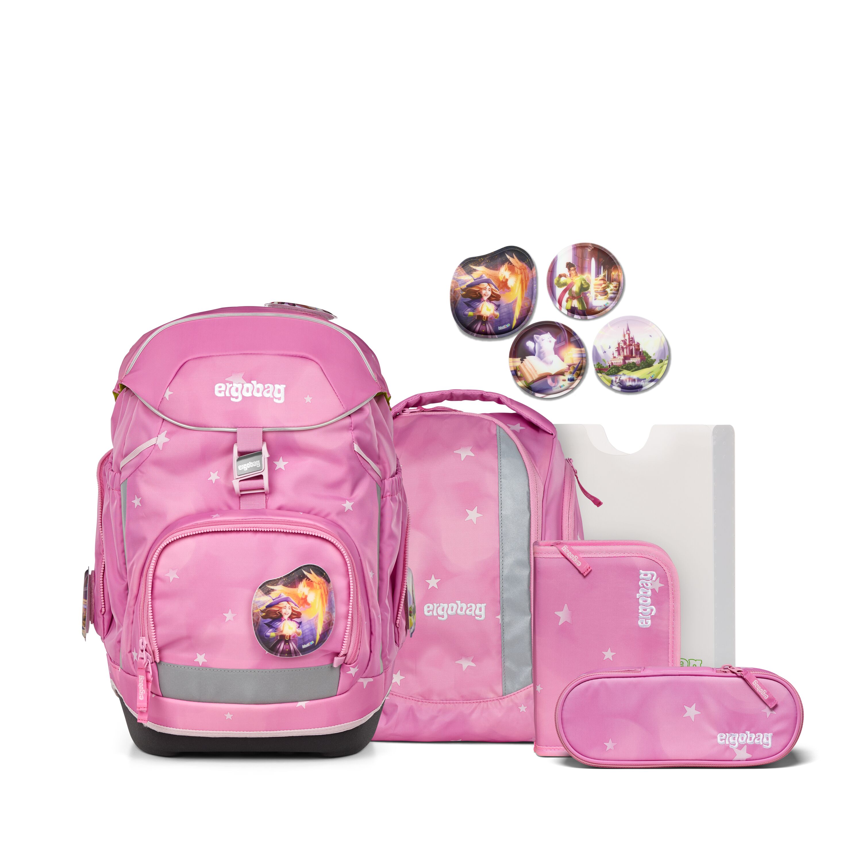 Ergobag Pack Schulranzen-Set Wolkenzaubär