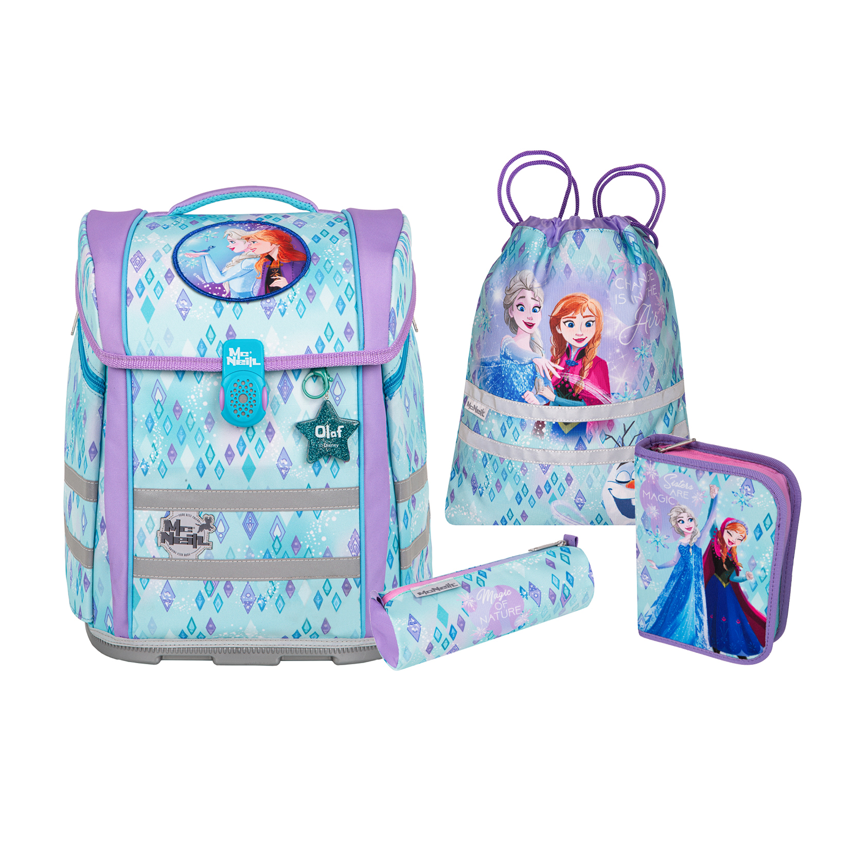 McNeill Perfecto Schulranzen-Set Frozen