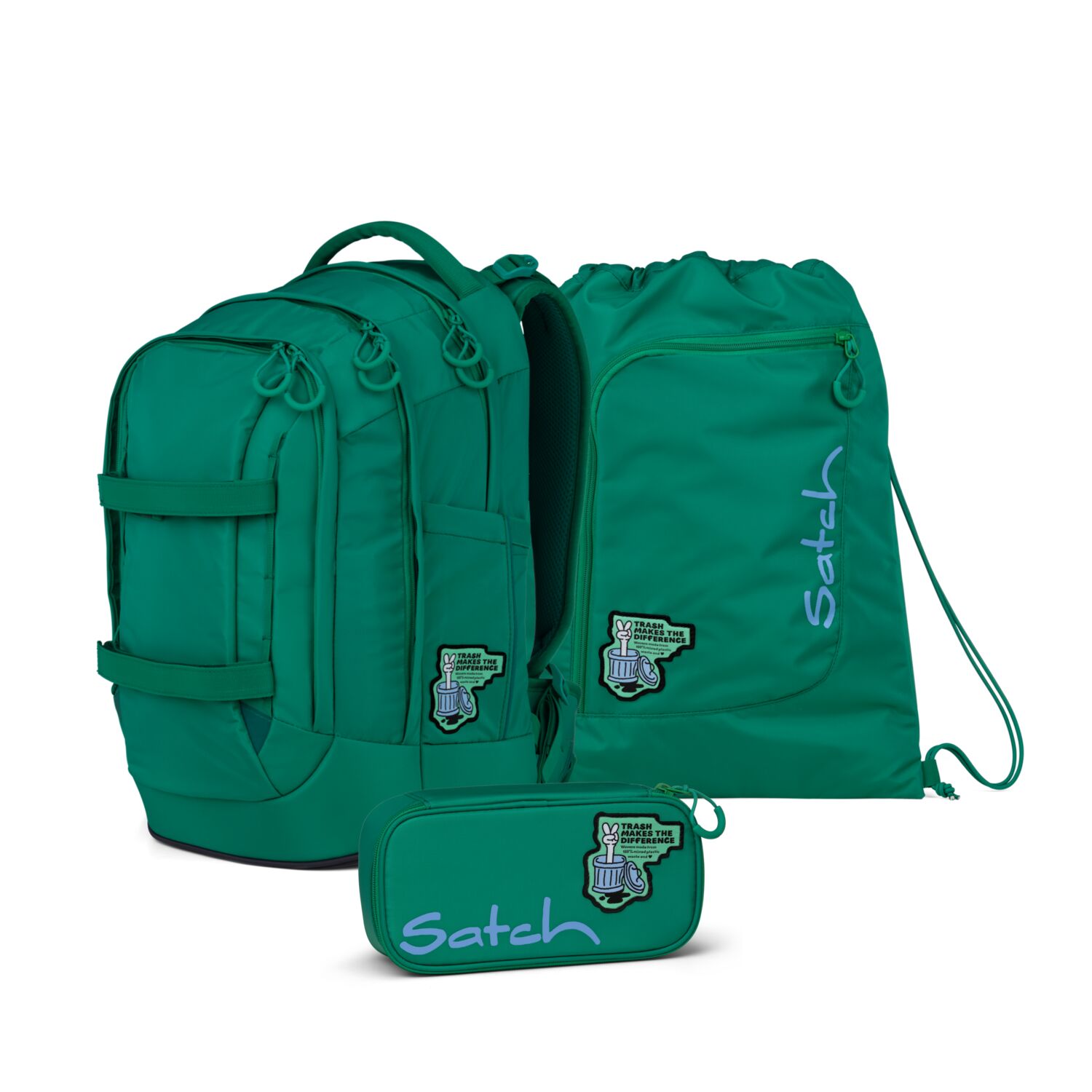 Satch Rucksack-Set Pack Fearless Green