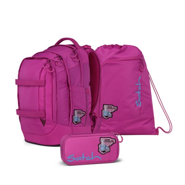 Satch Rucksack-Set Pack Fearless Pink