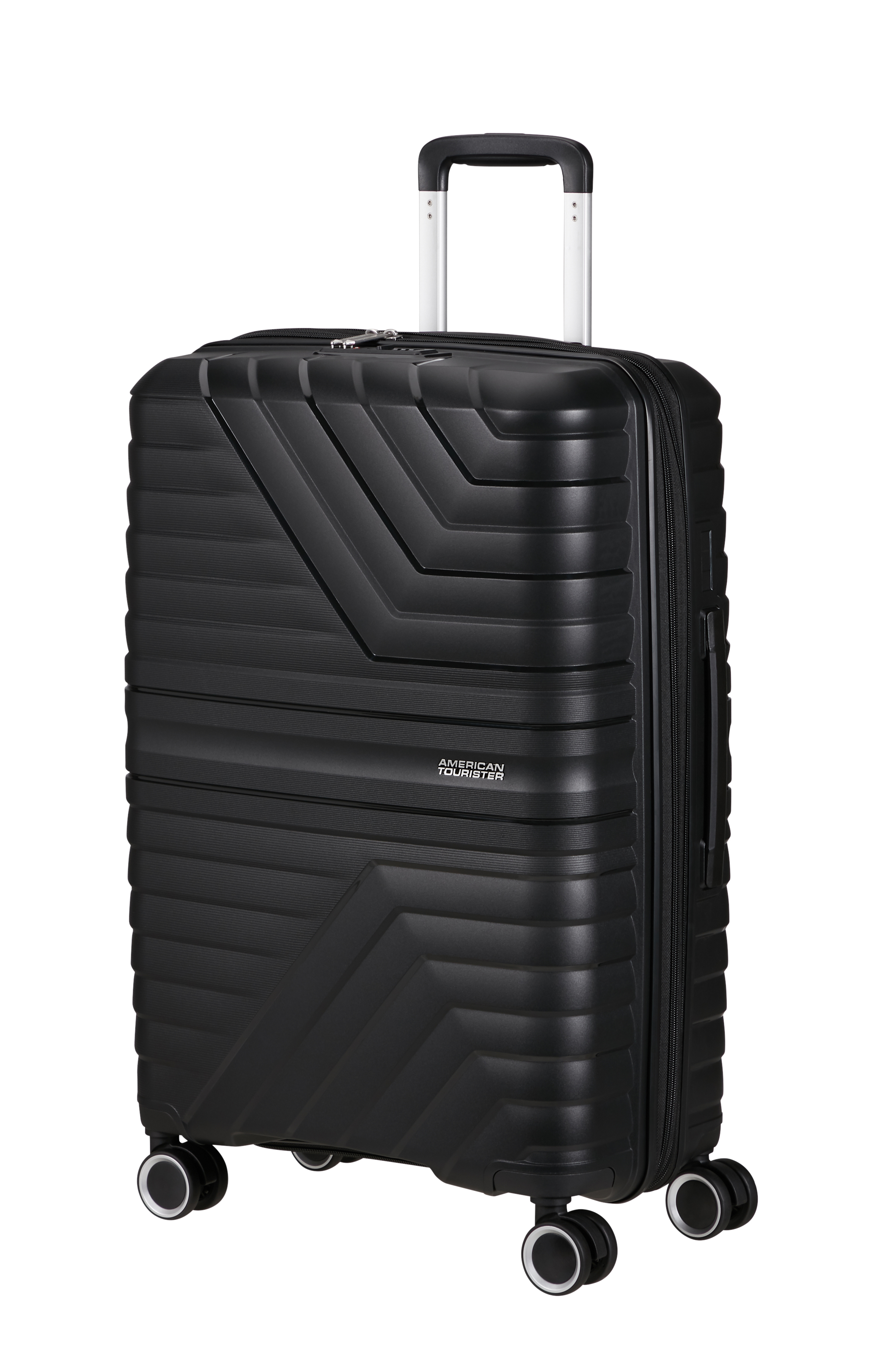 American Tourister FLYTWIST 4w Trolley M, Shadow Black