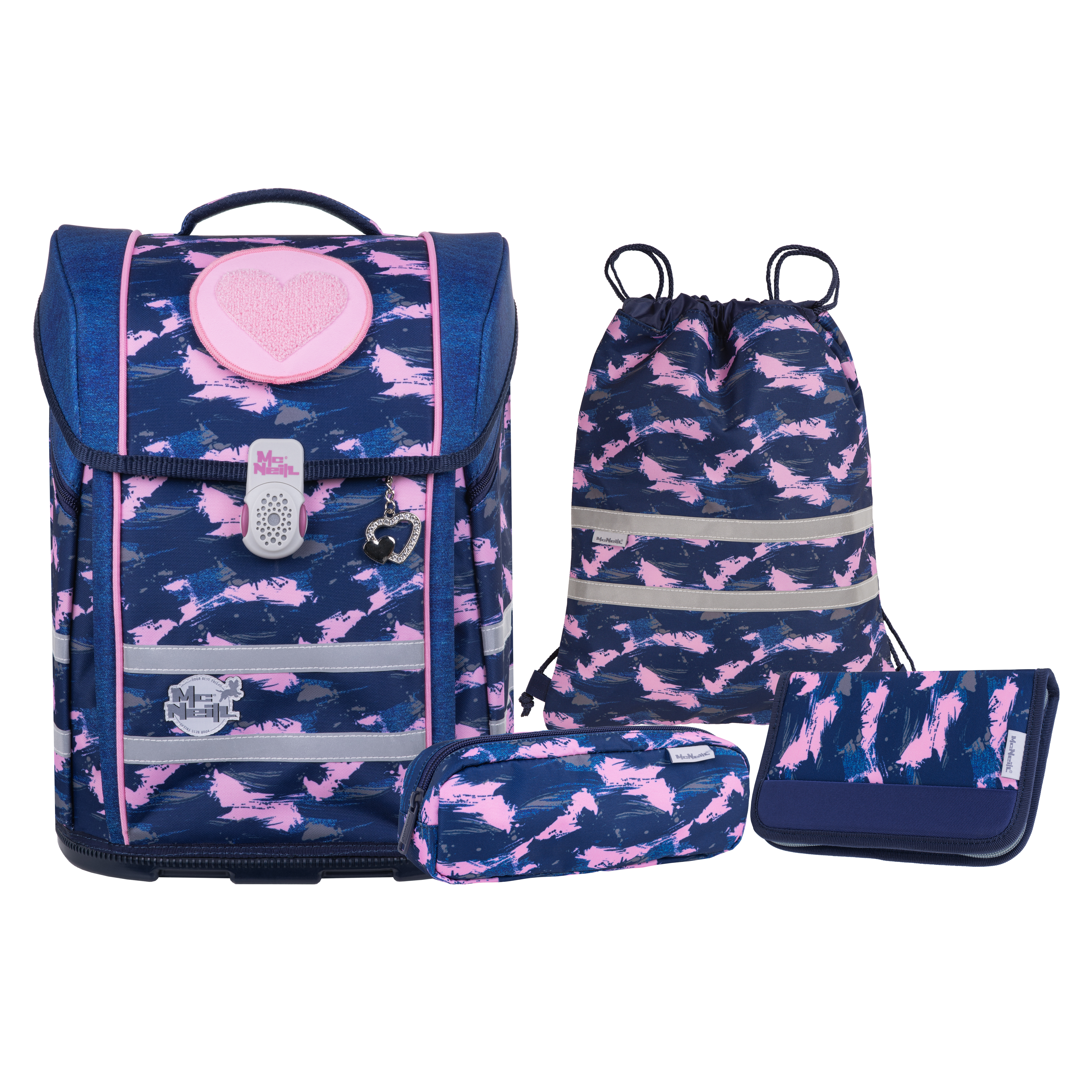 McNeill Perfecto Schulranzen-Set Denim