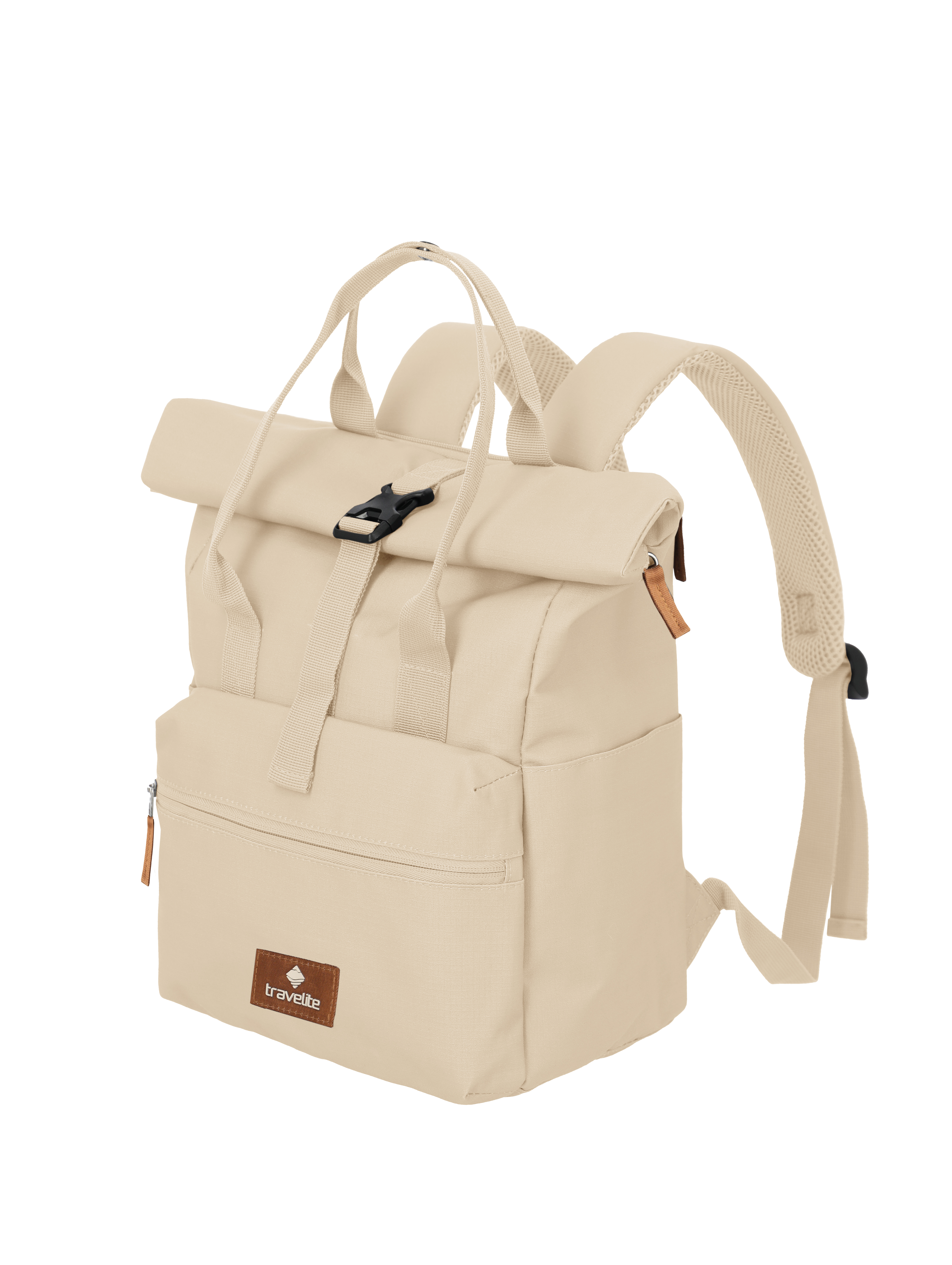 Travelite BASICS Short Handle Rollup, Off-White