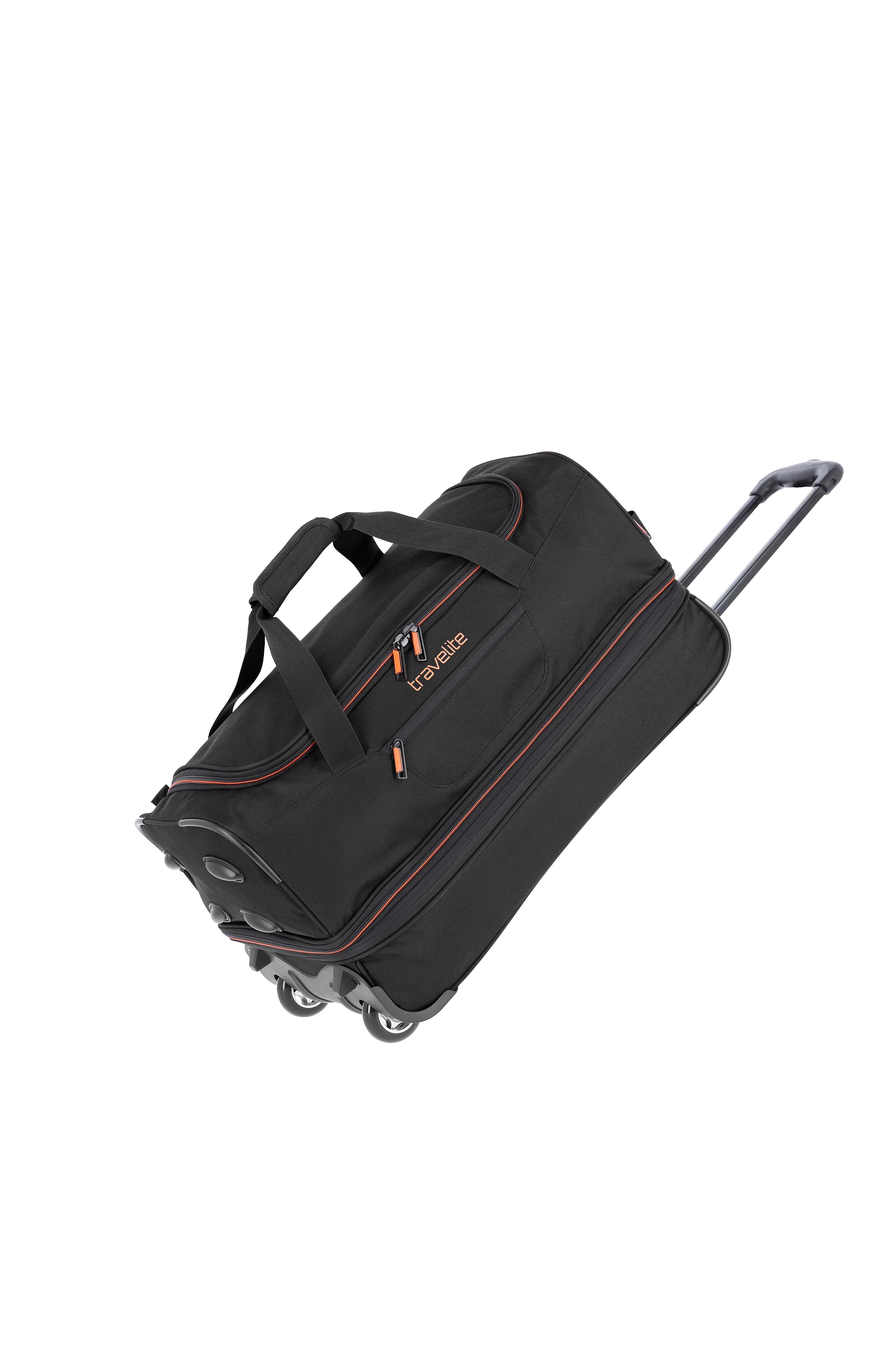 Travelite BASICS Rollenreisetasche erw. S, Schwarz