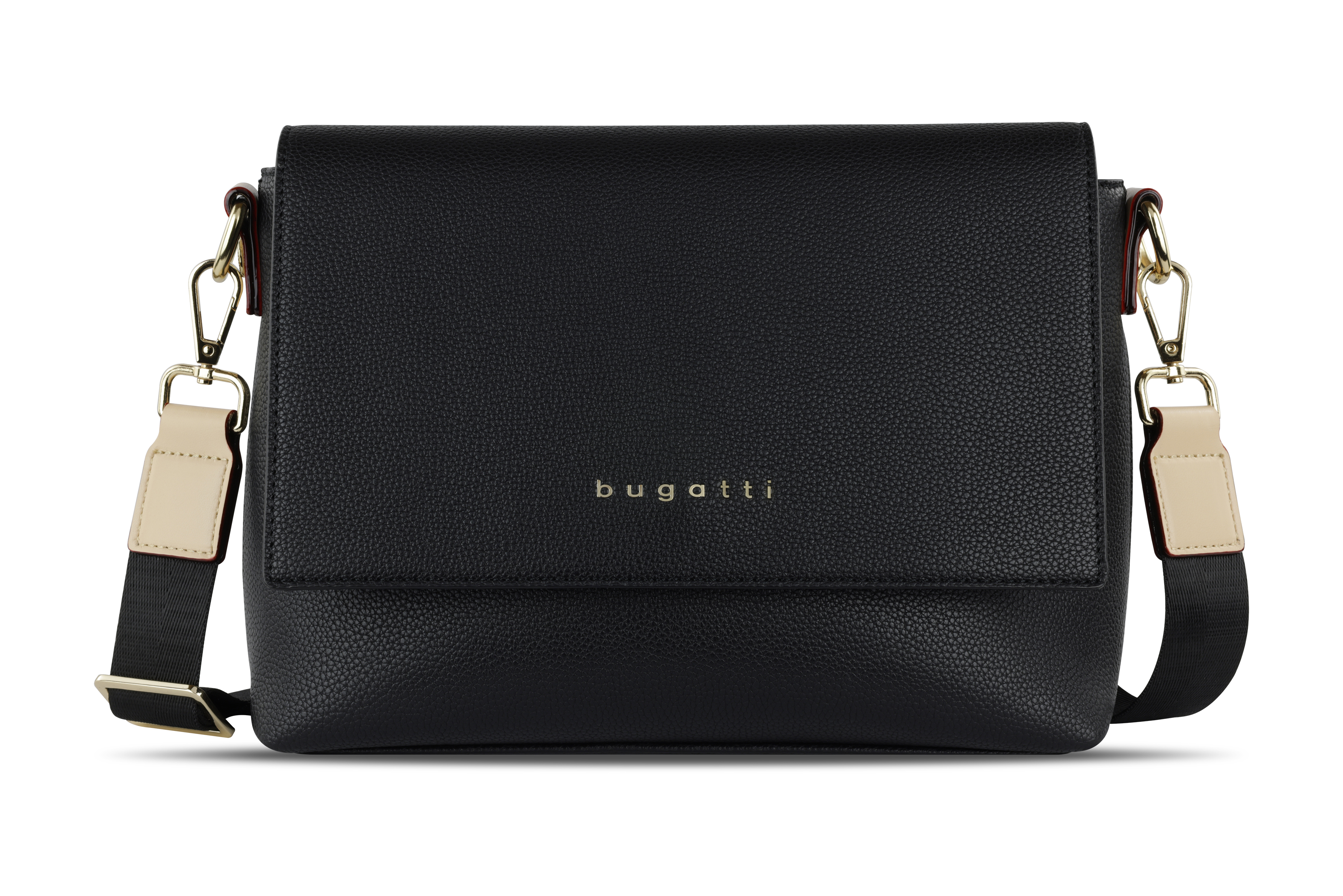 Bugatti Schultertasche Ella Umhängetasche Schwarz