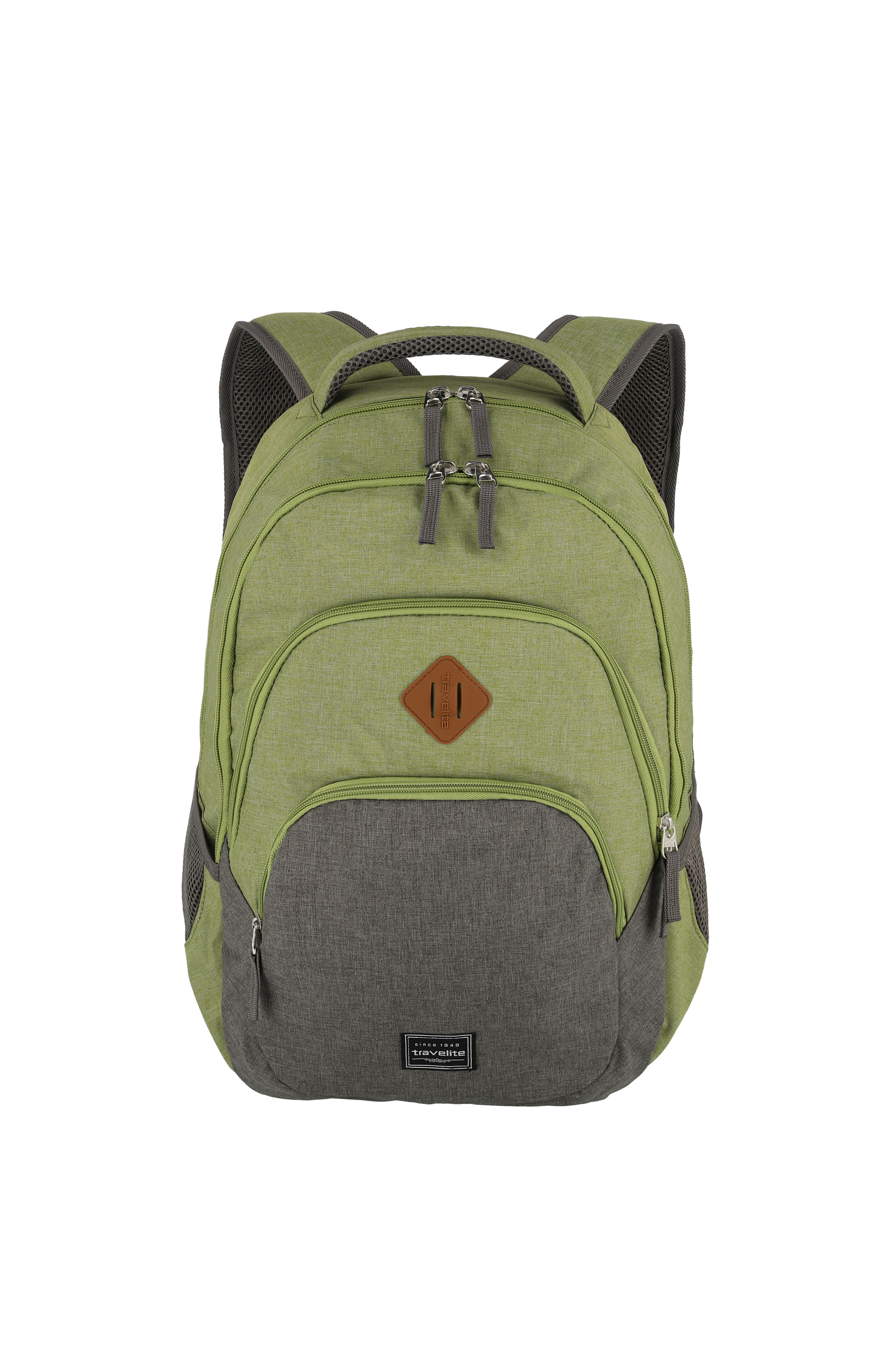 Travelite BASICS Rucksack Melange, Grün/Grau Travelite BASICS Rucksack Melange, Grün/Grau