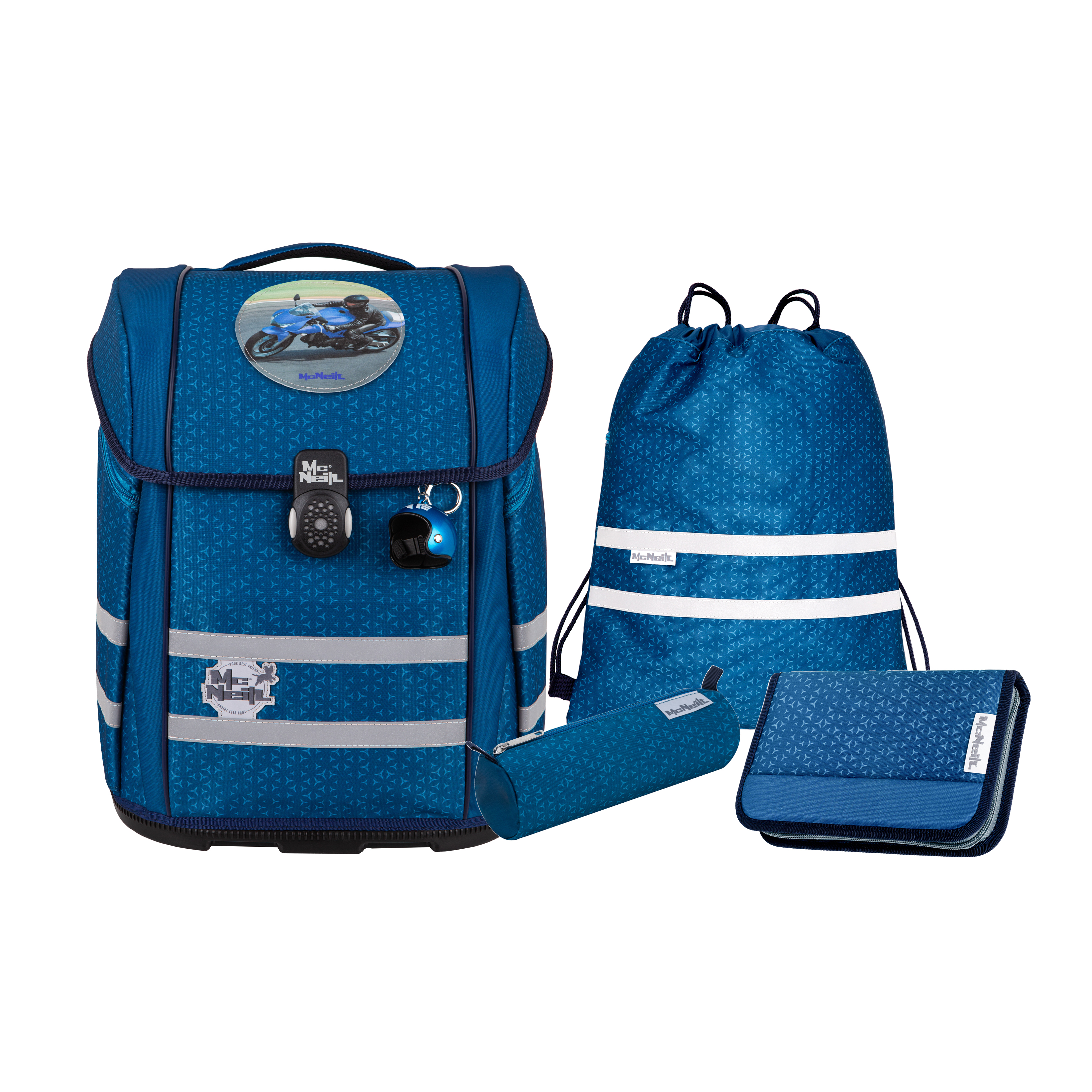 McNeill Perfecto Schulranzen-Set Tetra