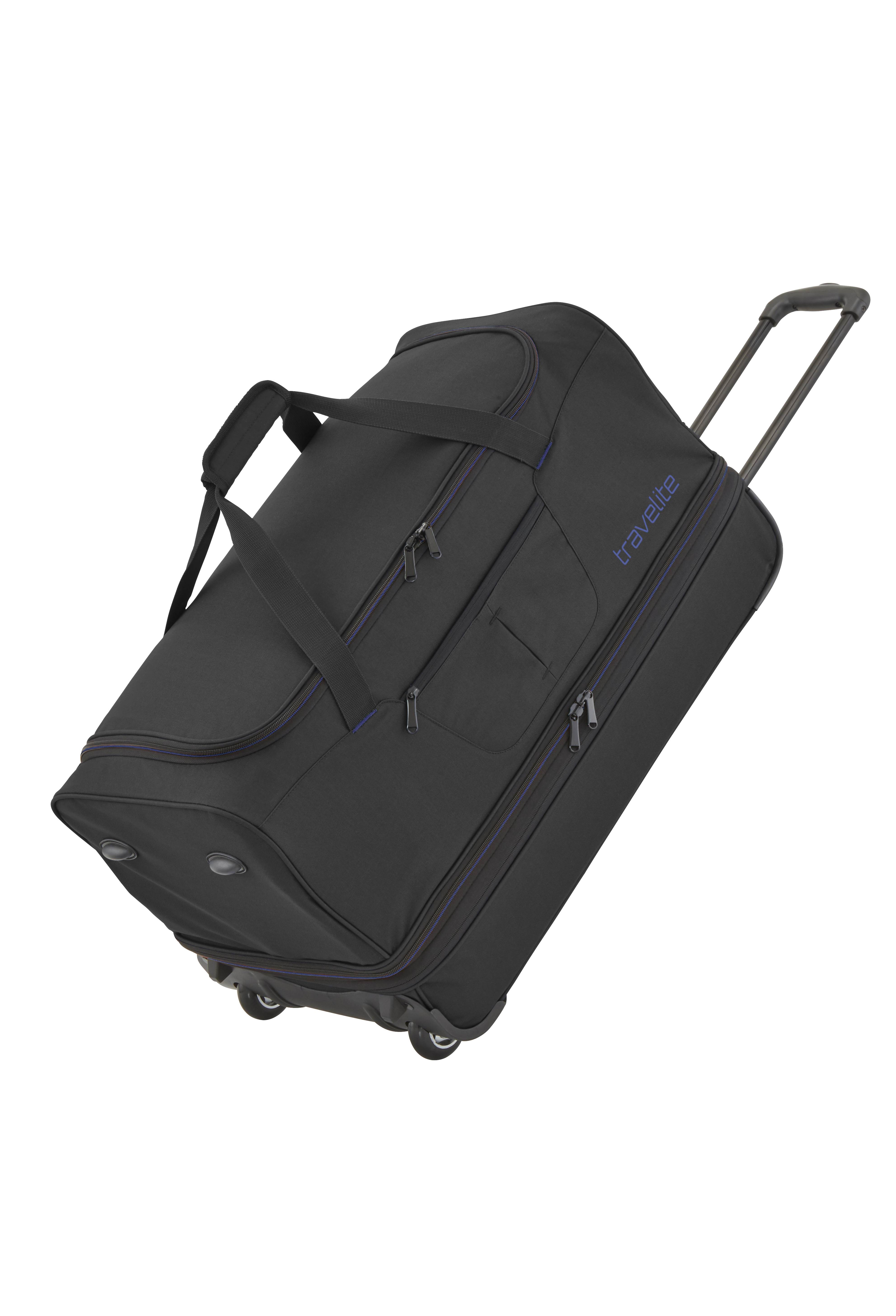 Travelite BASICS Rollenreisetasche erw. S, Schwarz