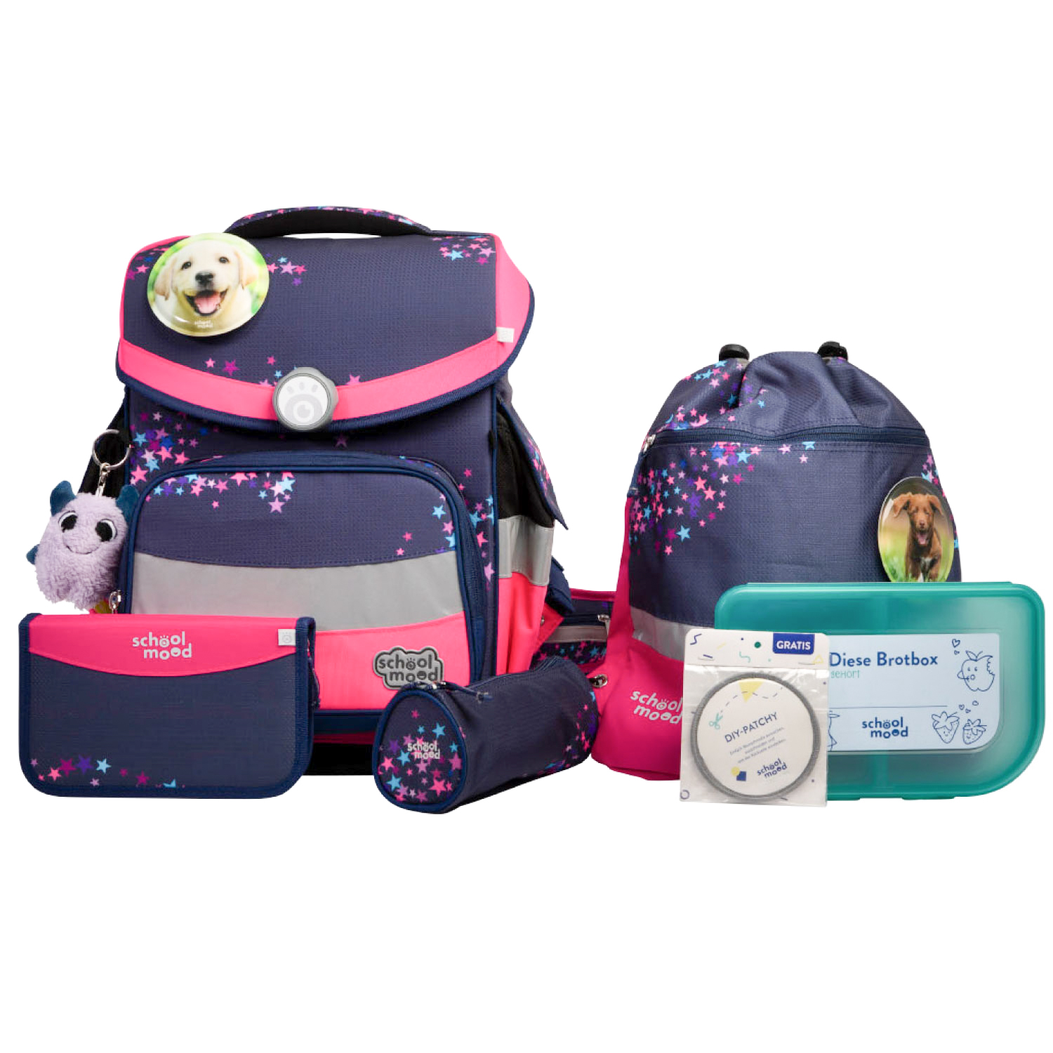 School-Mood Schulranzen-Set Timeless Pro Leni
