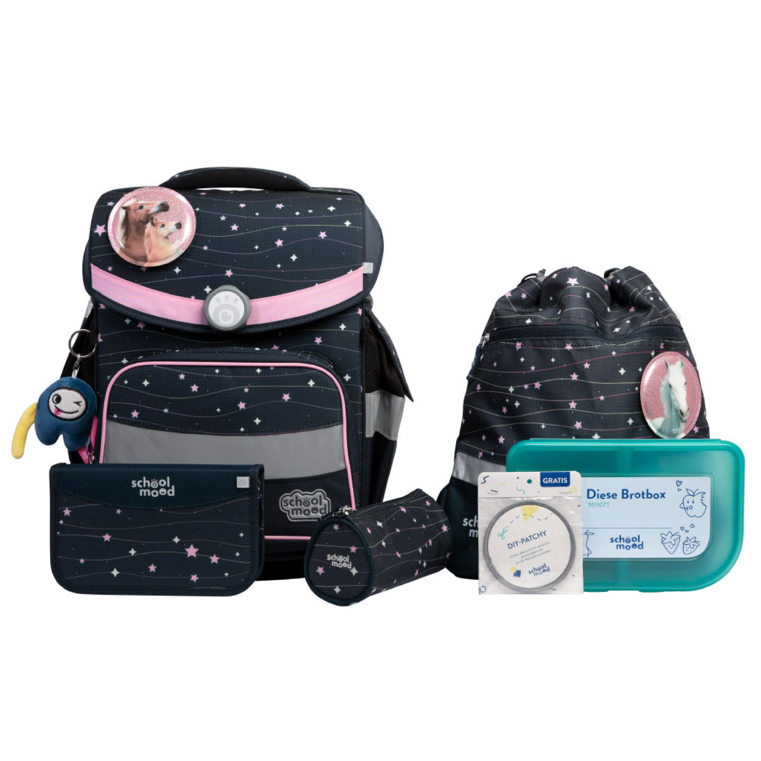 School-Mood Schulranzen-Set Timeless Pro Ella