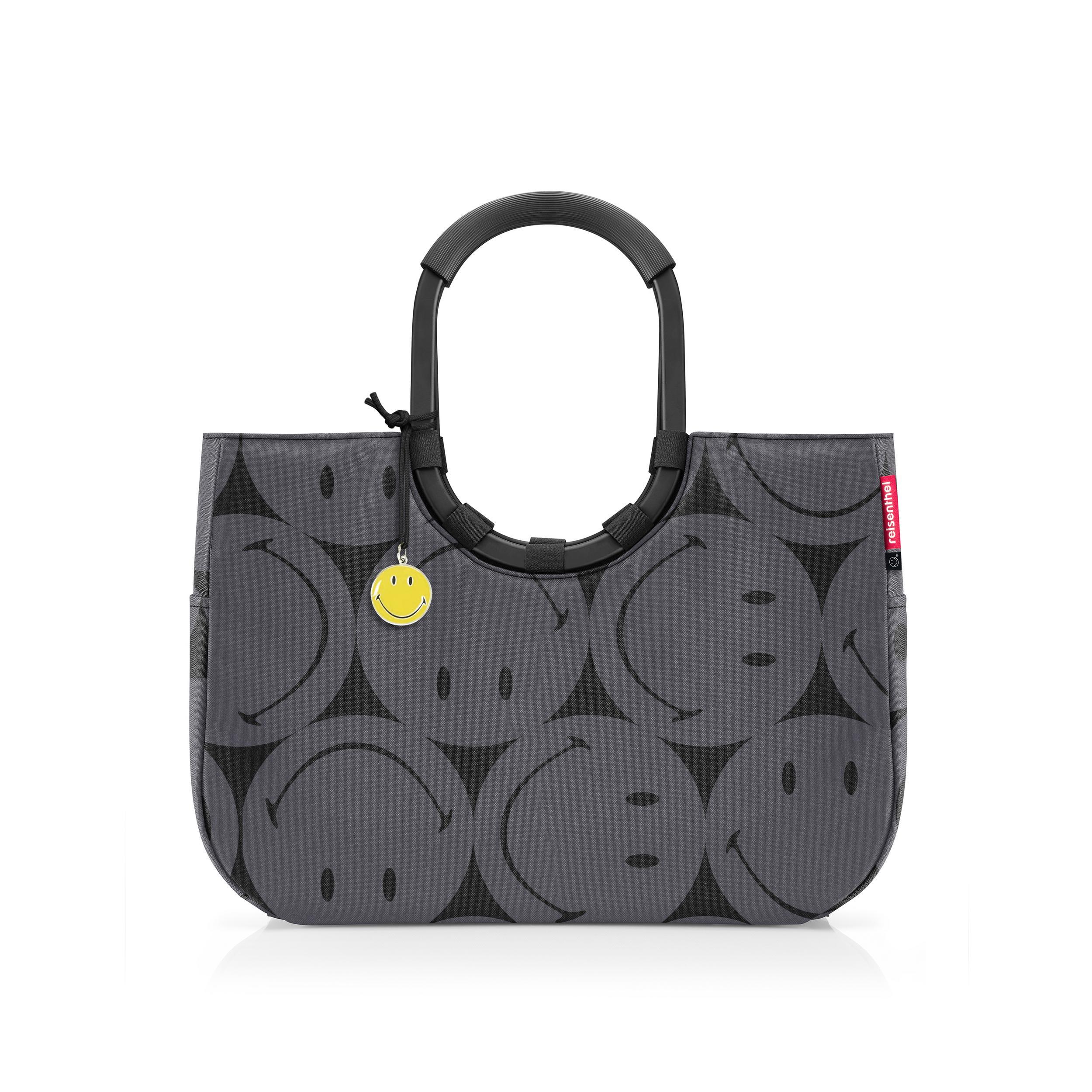 Reisenthel Loopshopper L, Smiley Grey